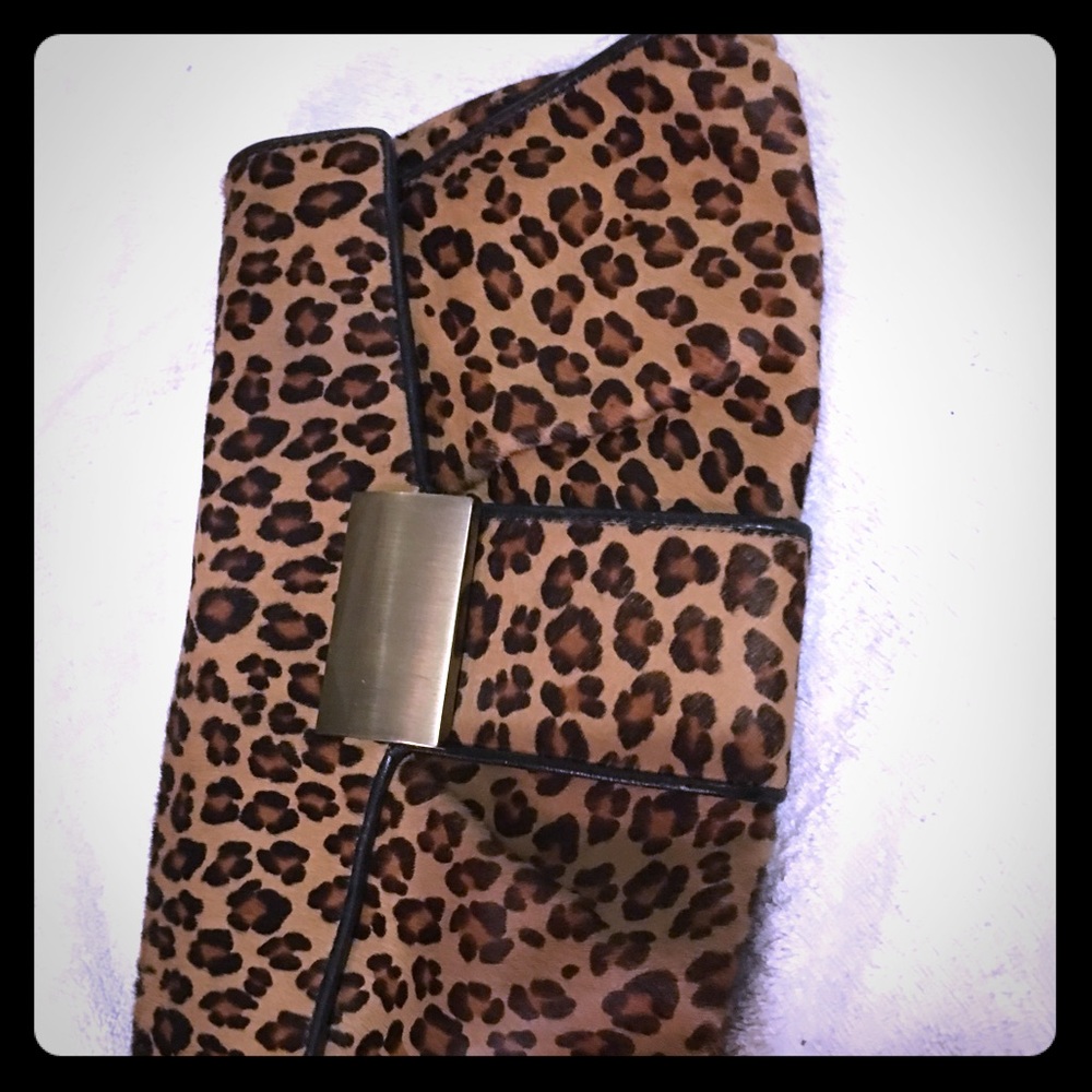 Kooba Leopard Clutch