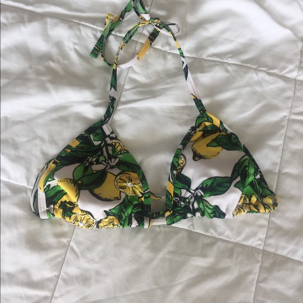 Lime and Lemons bikini top