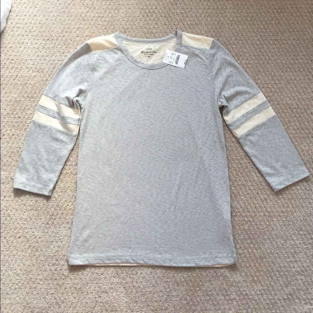 J.Crew Baseball Tee