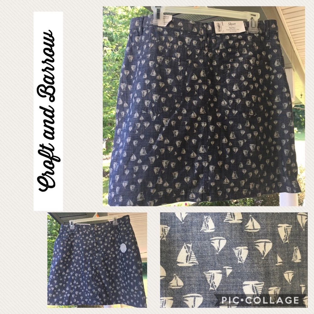 Sailboat skort
