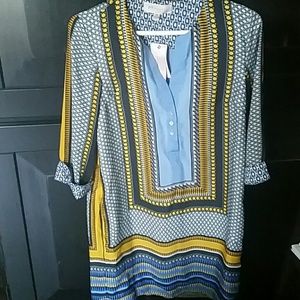 Philosophy  dress xs geometric print