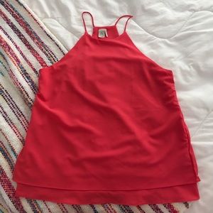 Never been worn coral tank top!