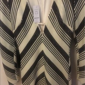 Bebe, size xs, sequin long sleeve cocktail dress