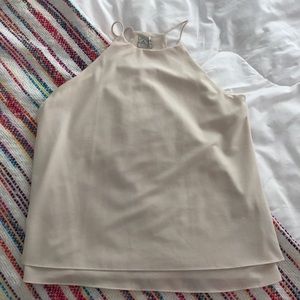 Never been worn, cream tank top