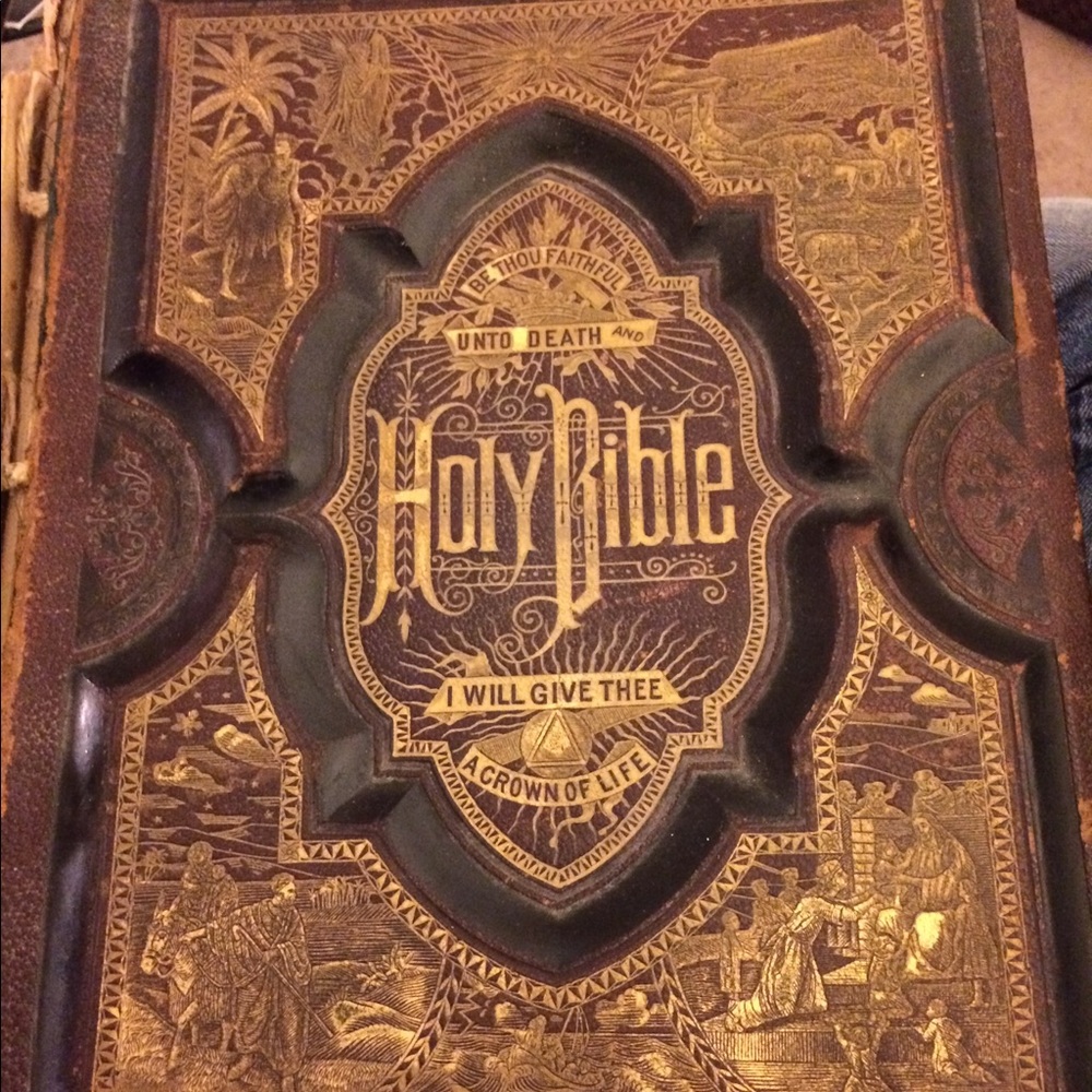 1800's Bible ** priced to sell fast $275**
