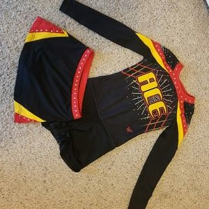 ACE Cheer Company Sparkle sleeve uniform