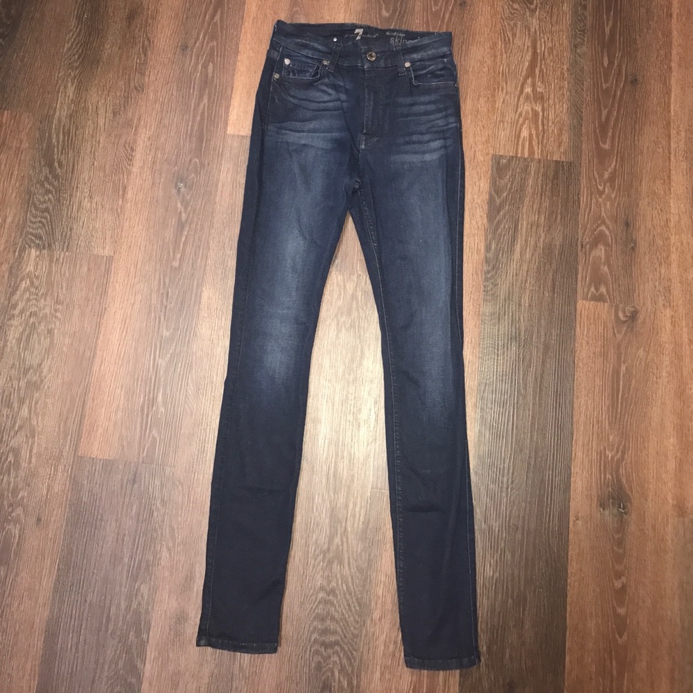 7 for all mankind size size 25 mid rise jean