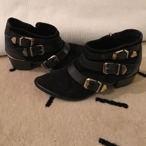 The Kooples leather Ankle booties