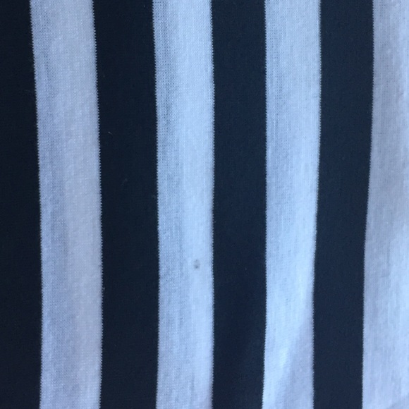 CCO Gathered Hem Striped Tee - Picture 7 of 7