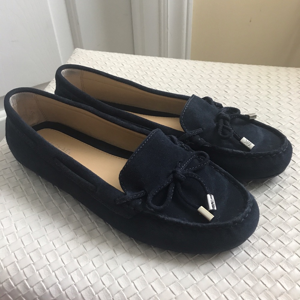 MICHAEL KORS Suede Daisy Flat