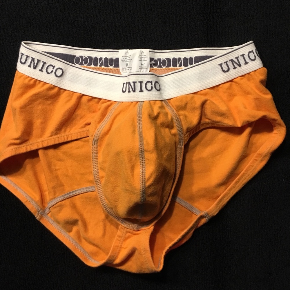 Mundo Unico Low Rise Brief-- Tangerine