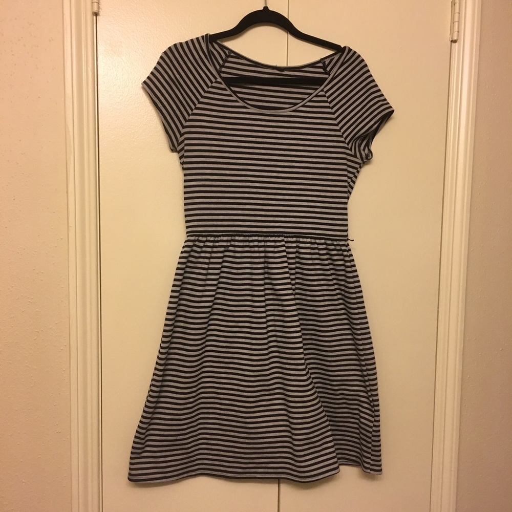Striped ASOS dress