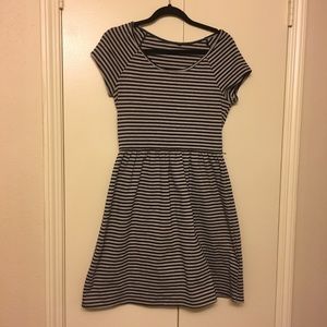 Striped ASOS dress