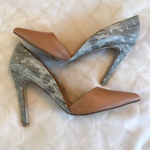 JustFab Tan Heels