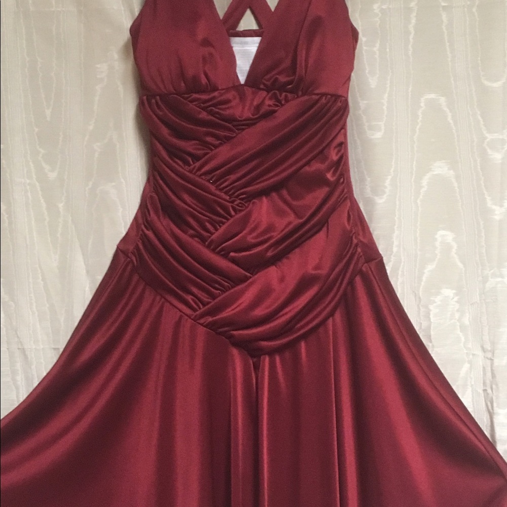 Charlotte Russe Satin Gown