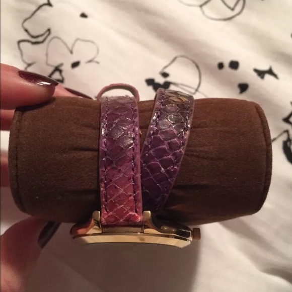 ⚡️New! Michael Kors Slim runway/wrap leather watch - Picture 2 of 7