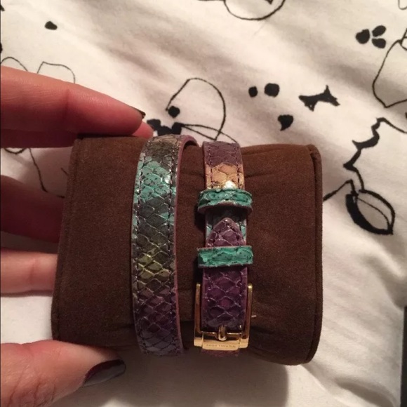 ⚡️New! Michael Kors Slim runway/wrap leather watch - Picture 3 of 7