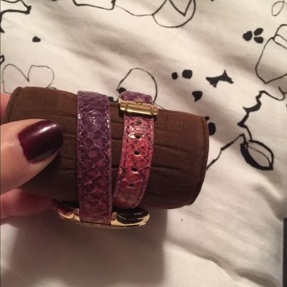 ⚡️New! Michael Kors Slim runway/wrap leather watch - Picture 4 of 7