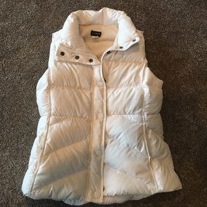 J.crew lined, down vest