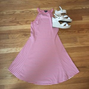 High neck sundress