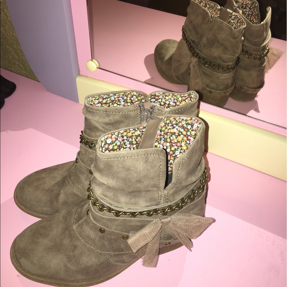 Girls Youth Size 1 jellypop booties