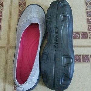 Croc Busy Day Heathered Flat