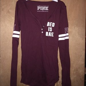 NBWT VS Pink Long-Sleeve Sleepwear