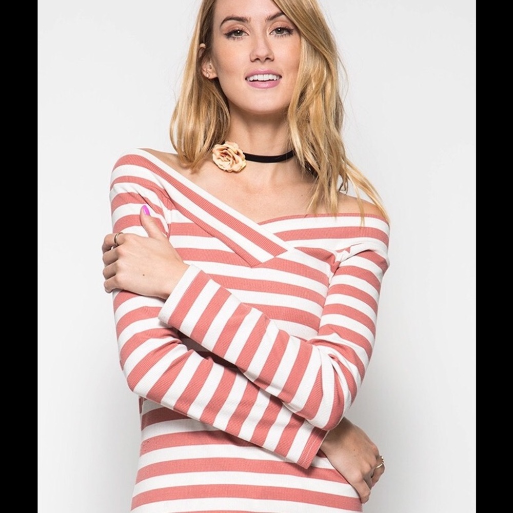 Long sleeves striped top - Picture 5 of 8