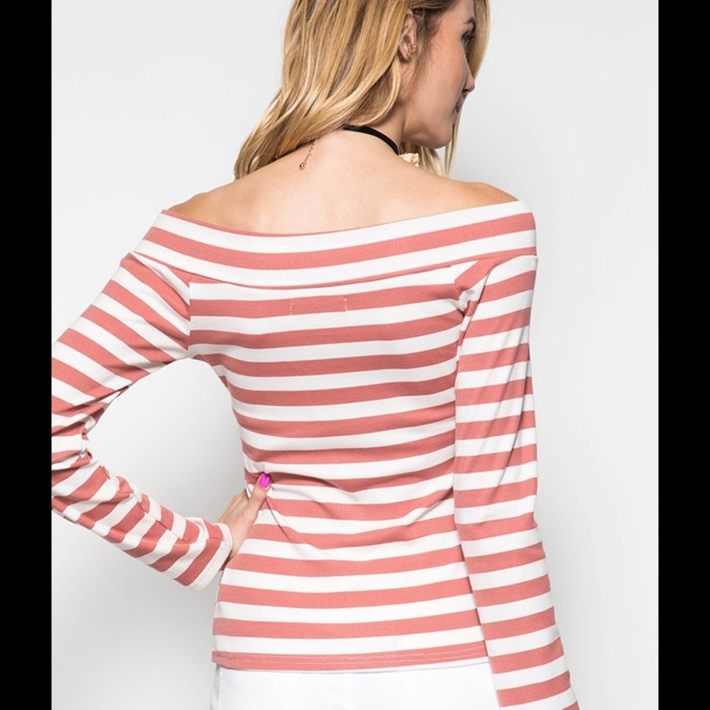 Long sleeves striped top - Picture 6 of 8