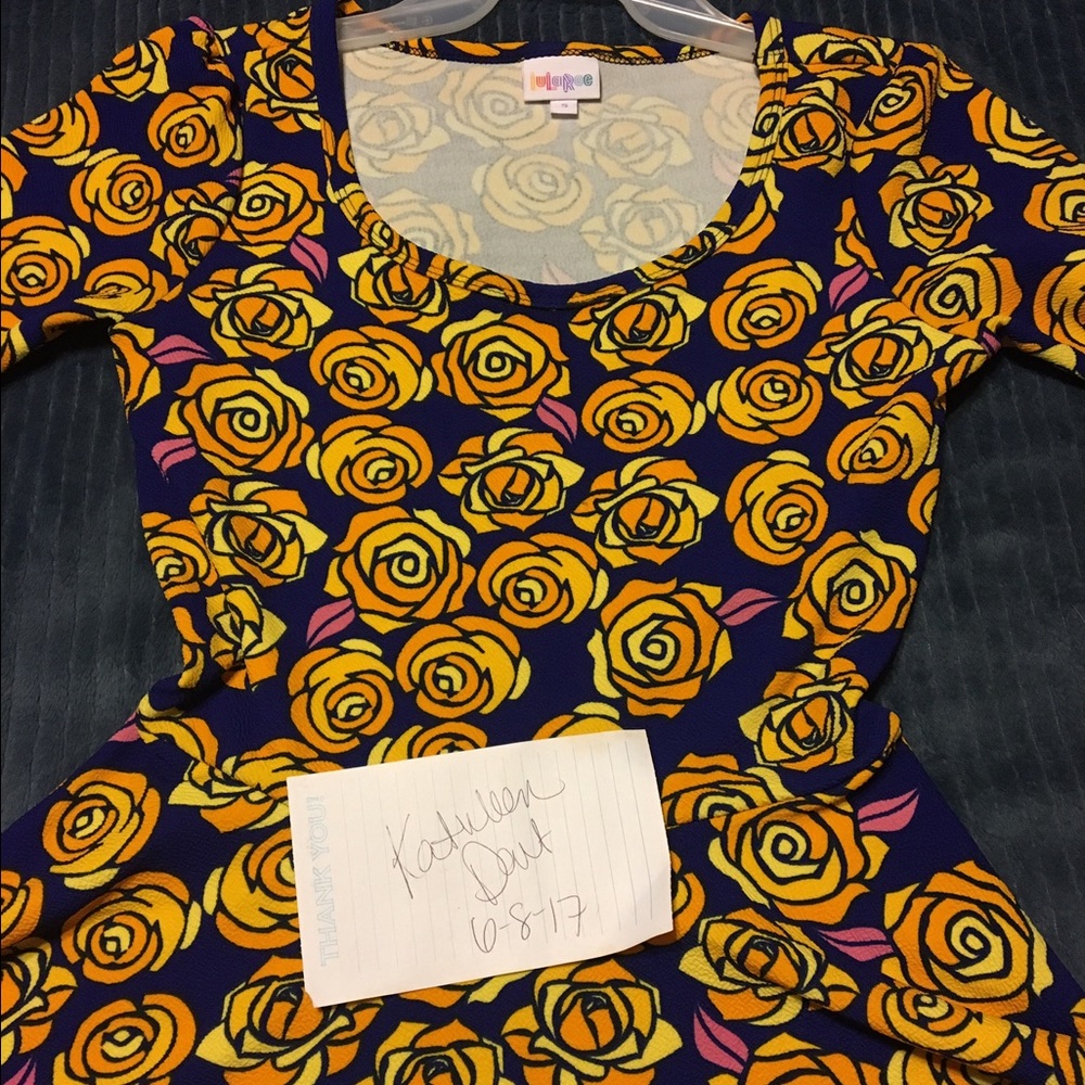 Lularoe Nichole dress worn once