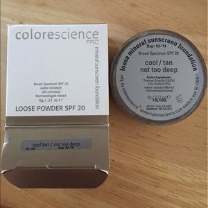 New COLORESCIENCE Loose Powder- COOL TAN