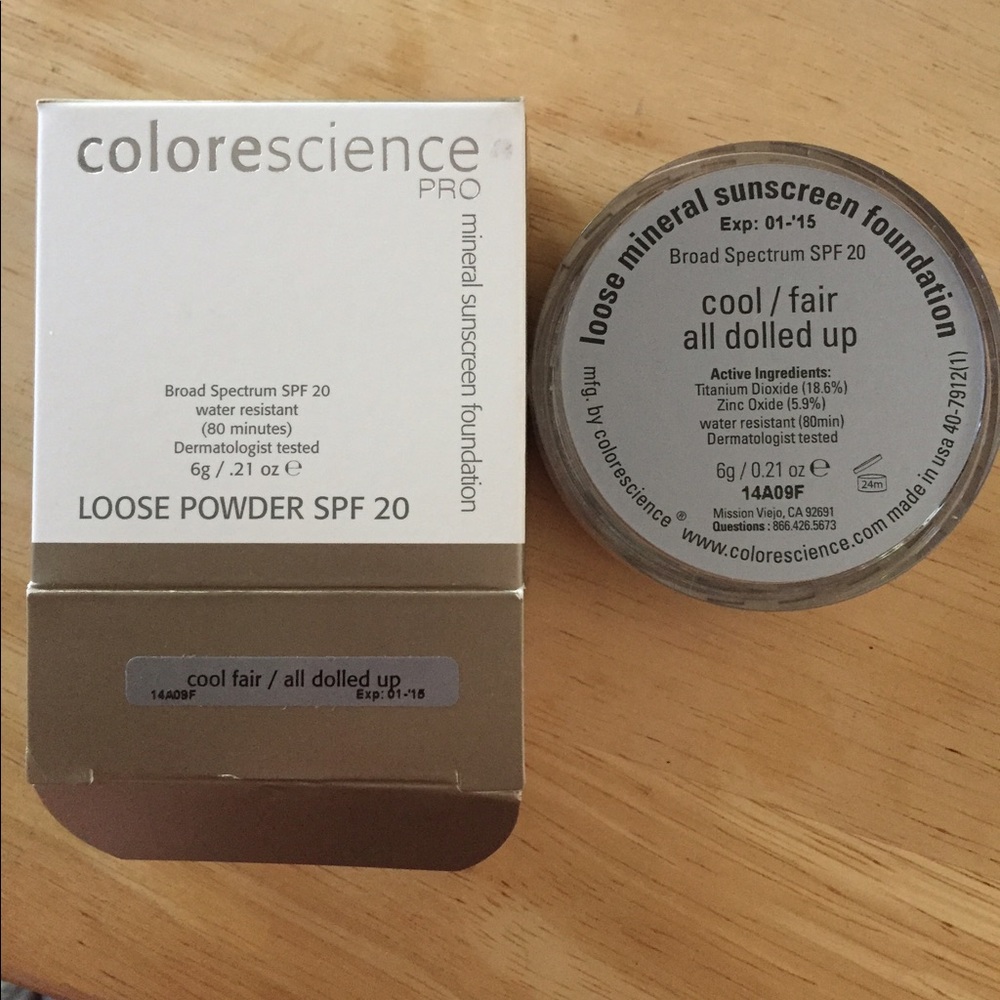 NEW Colorescience Loose Powder-  COOL FAIR