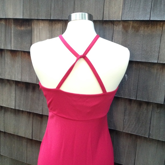 NWT Ann Taylor LOFT salmon dress w/keyhole - Picture 5 of 7