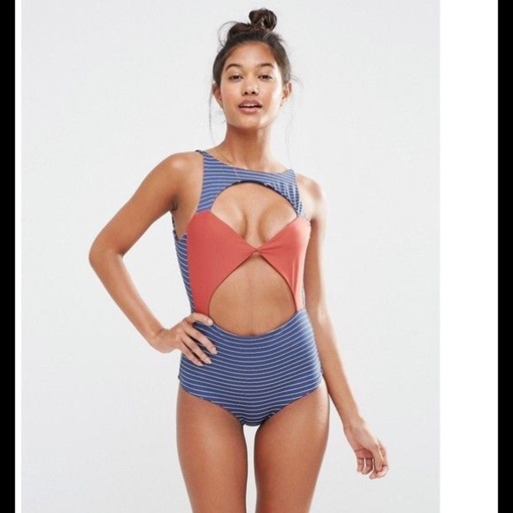 Boys + Arrows Cutout Swimsuit NWOT