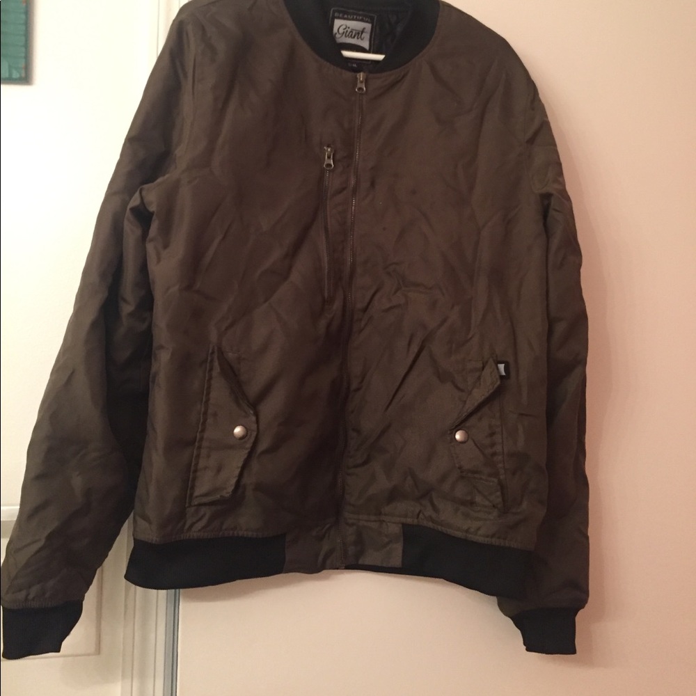 Army Green Boomers Jacket