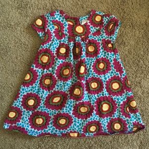 Size 110/5T EUC Short Sleeve Hanna Andersson Dress