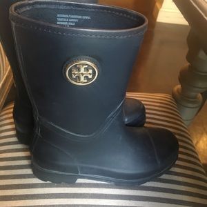 Tory Burch rain boots Sz 8