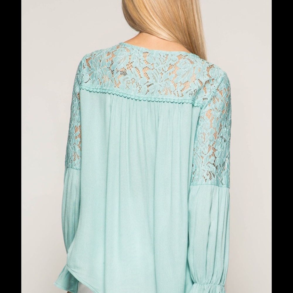 Surplice blouse - Picture 8 of 8