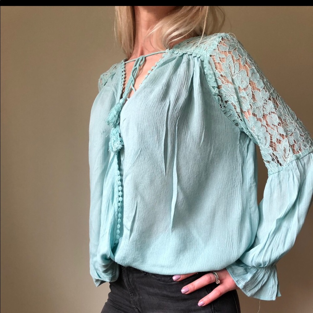 Surplice blouse - Picture 2 of 8