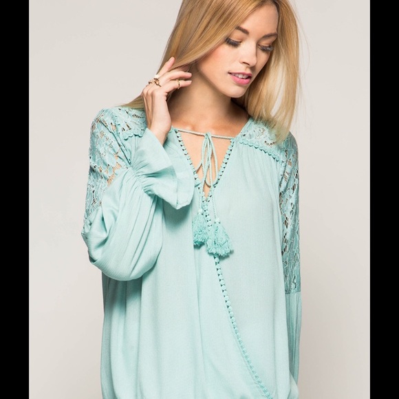 Surplice blouse - Picture 7 of 8