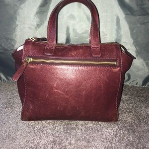Deep purple Fossil purse