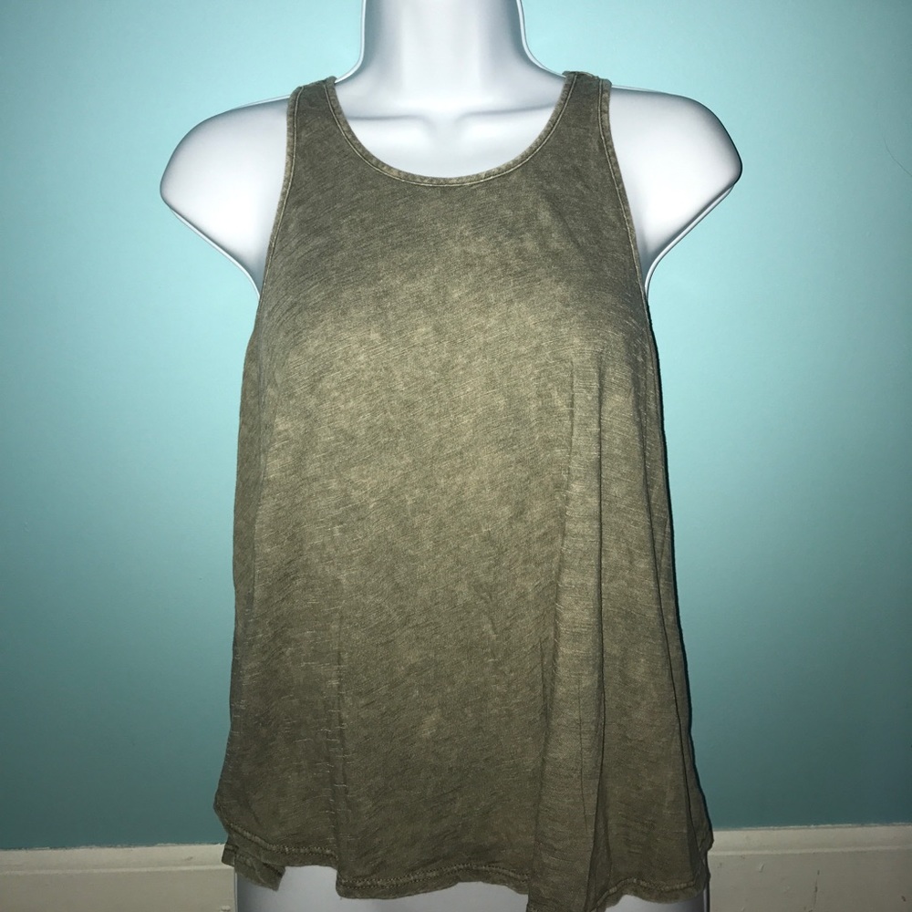 green vintage tank!