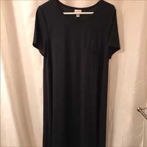 Lularoe Black Carly Dress