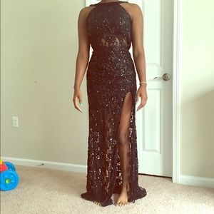 Beautiful long black dress