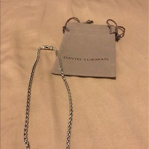 David Yurman 16" wheat chain