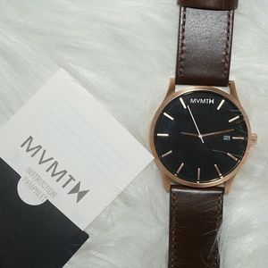 MVMT rose gold men's watch