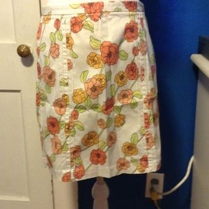 Floral Loft Skirt-Size 6