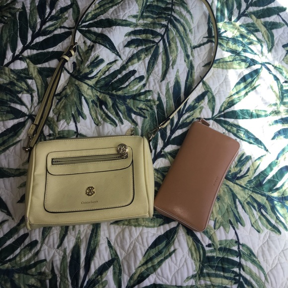 Christian Lacroix Yellow Handbag - Picture 1 of 5