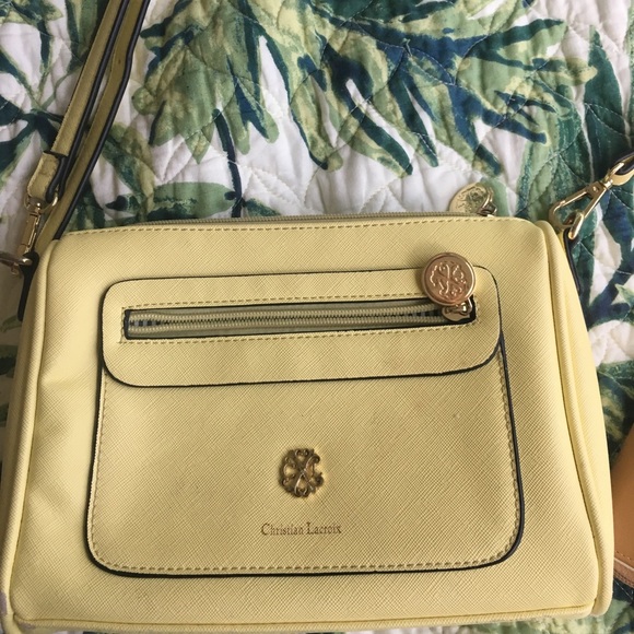 Christian Lacroix Yellow Handbag - Picture 2 of 5