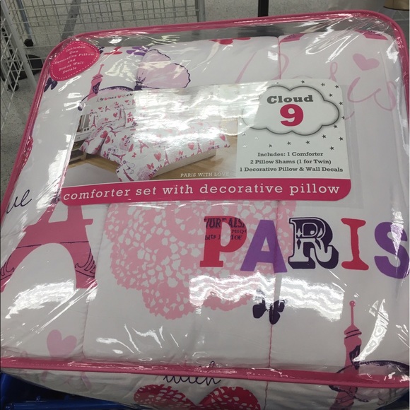 Paris Twin Comforter set - Picture 3 of 3